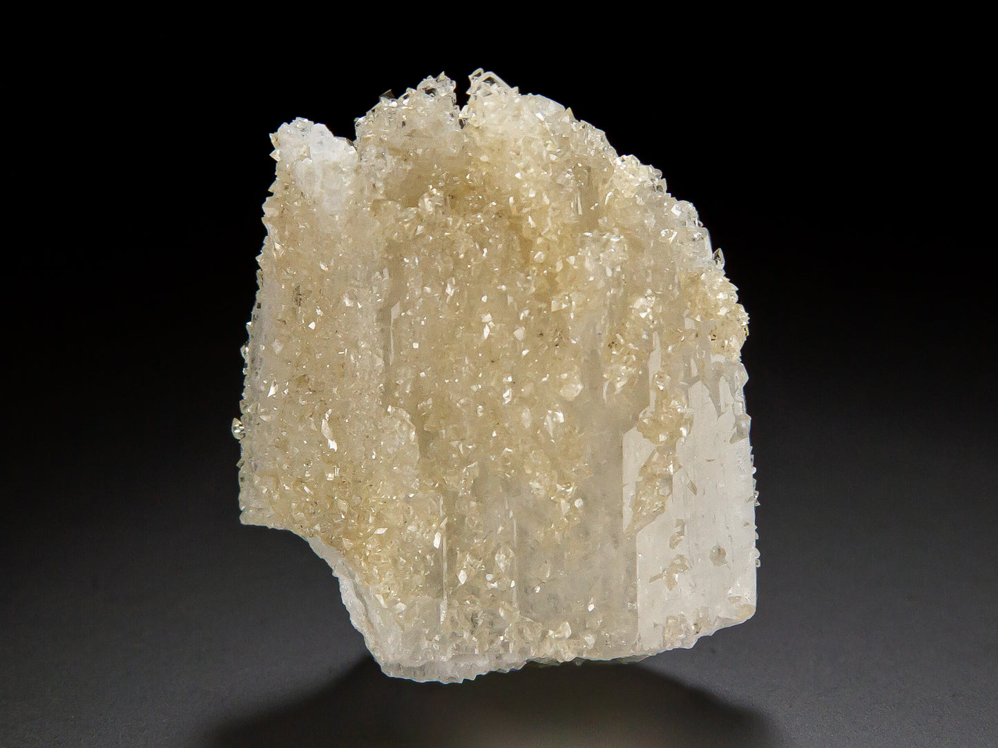 Celestite and Calcite
