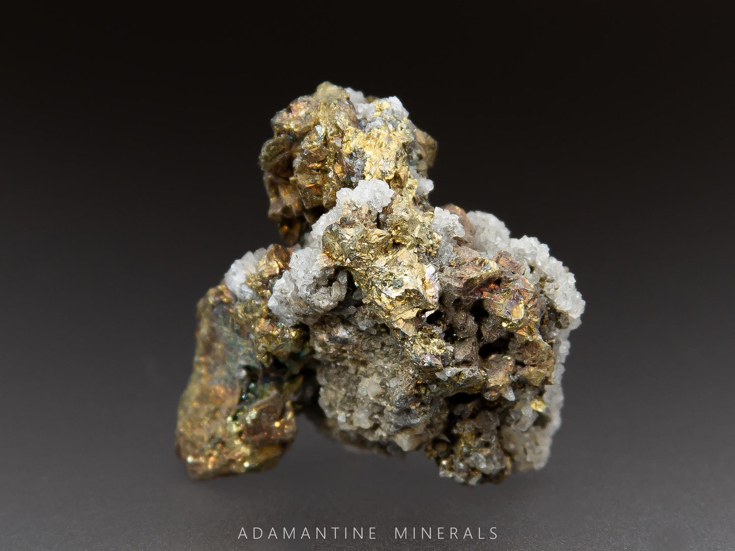 Chalcopyrite with Quartz