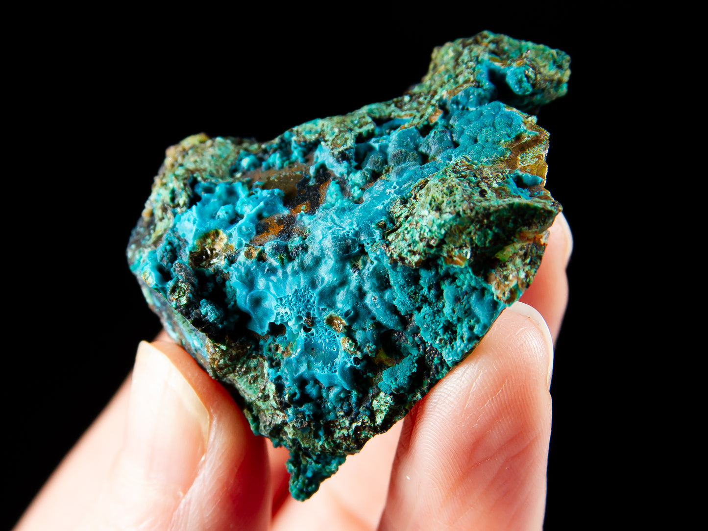 Chrysocolla & Quartz
