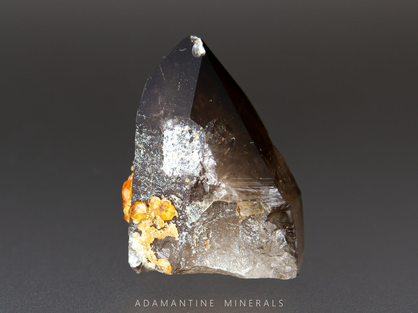 Smoky Quartz & Spessartine Garnet