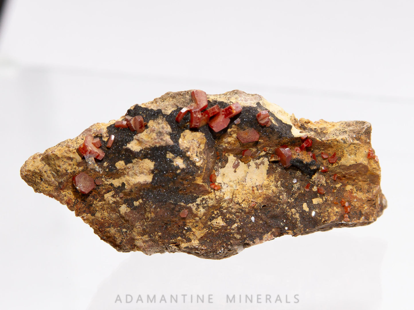 Vanadinite with Manganese Oxides