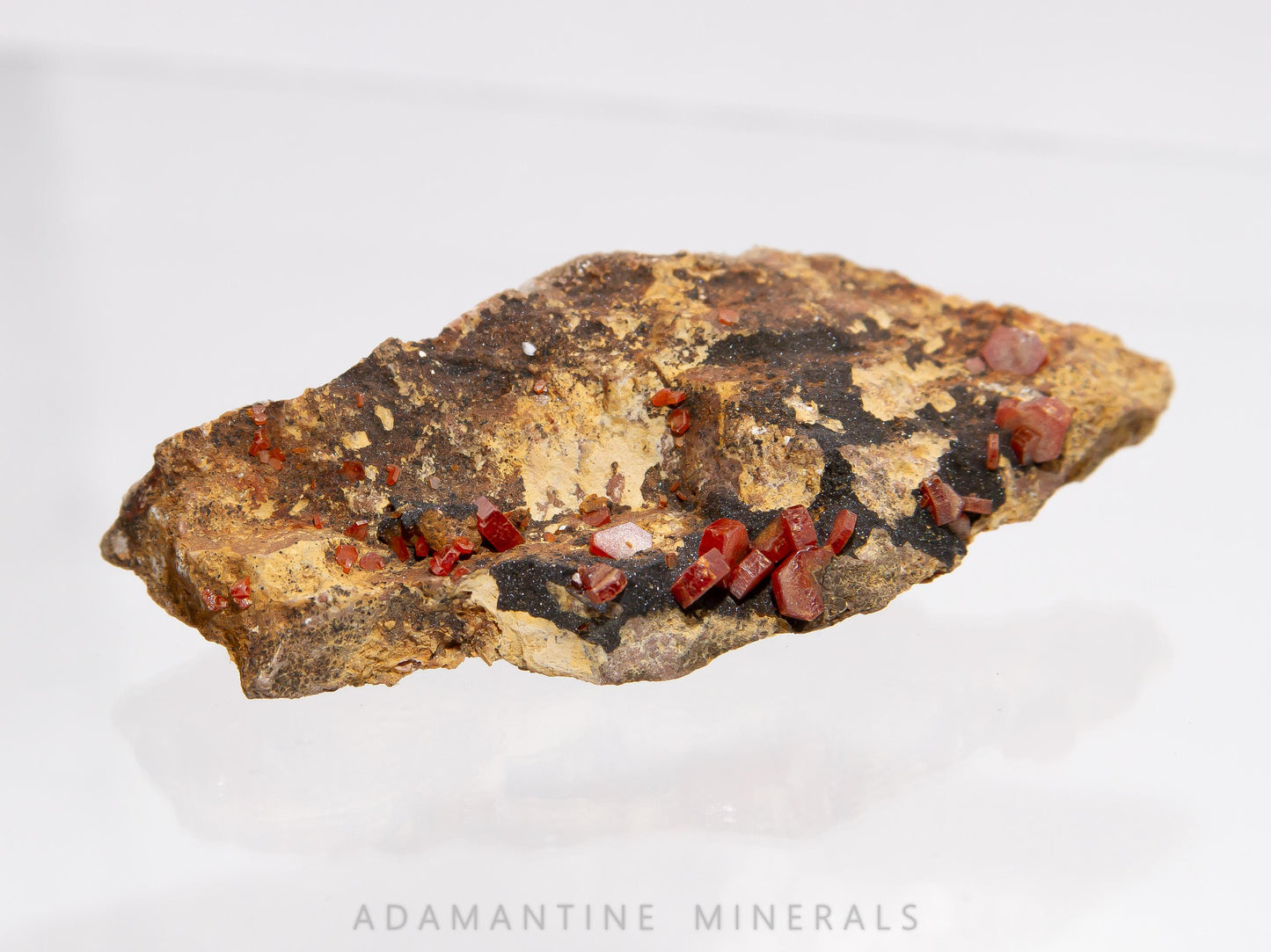 Vanadinite with Manganese Oxides