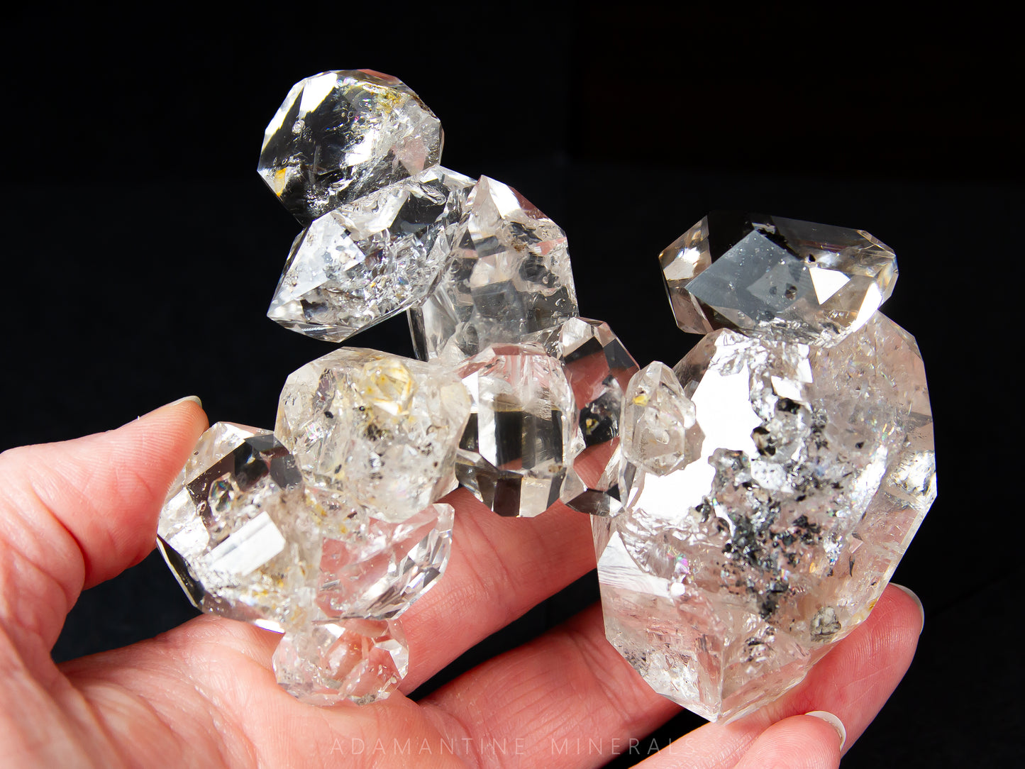 Quartz Var. Herkimer Diamond