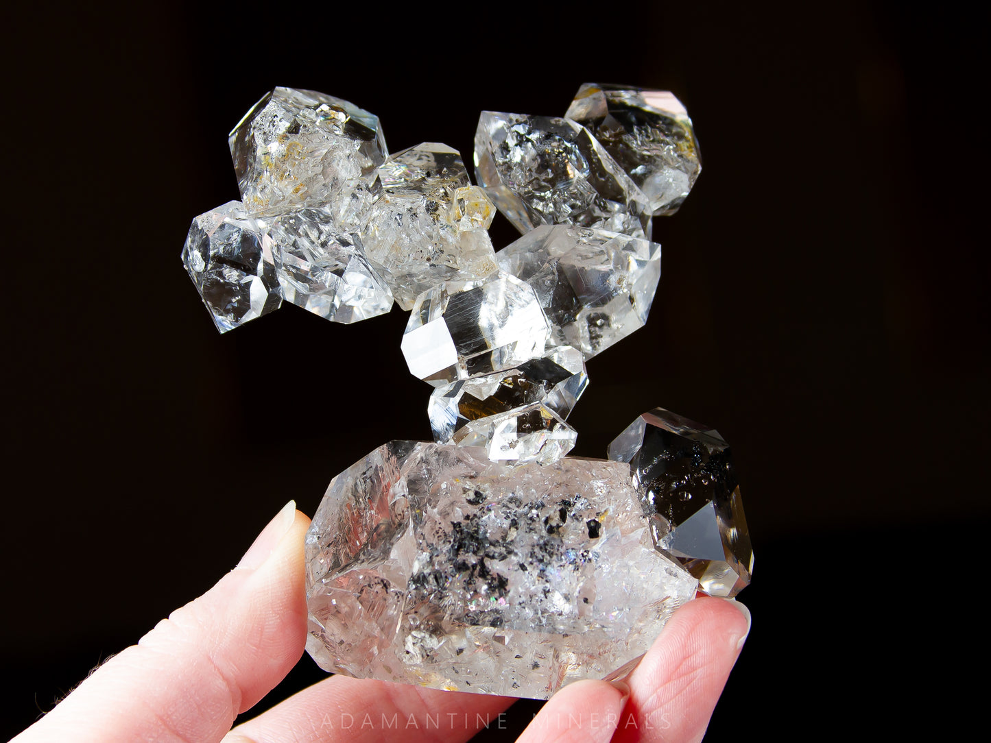 Quartz Var. Herkimer Diamond