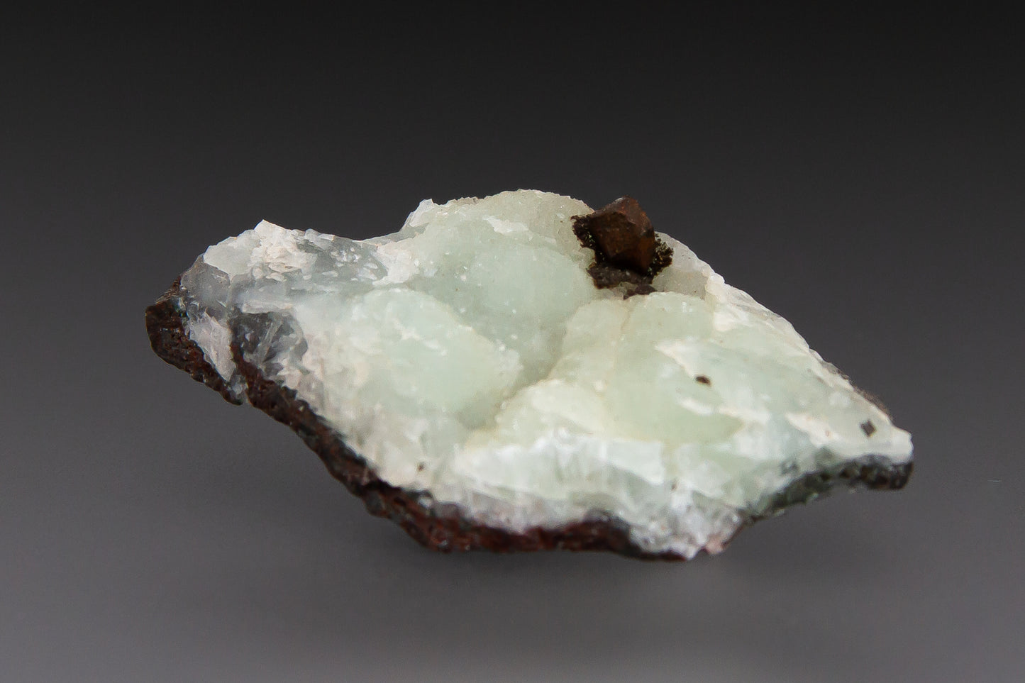 Prehnite with Copper