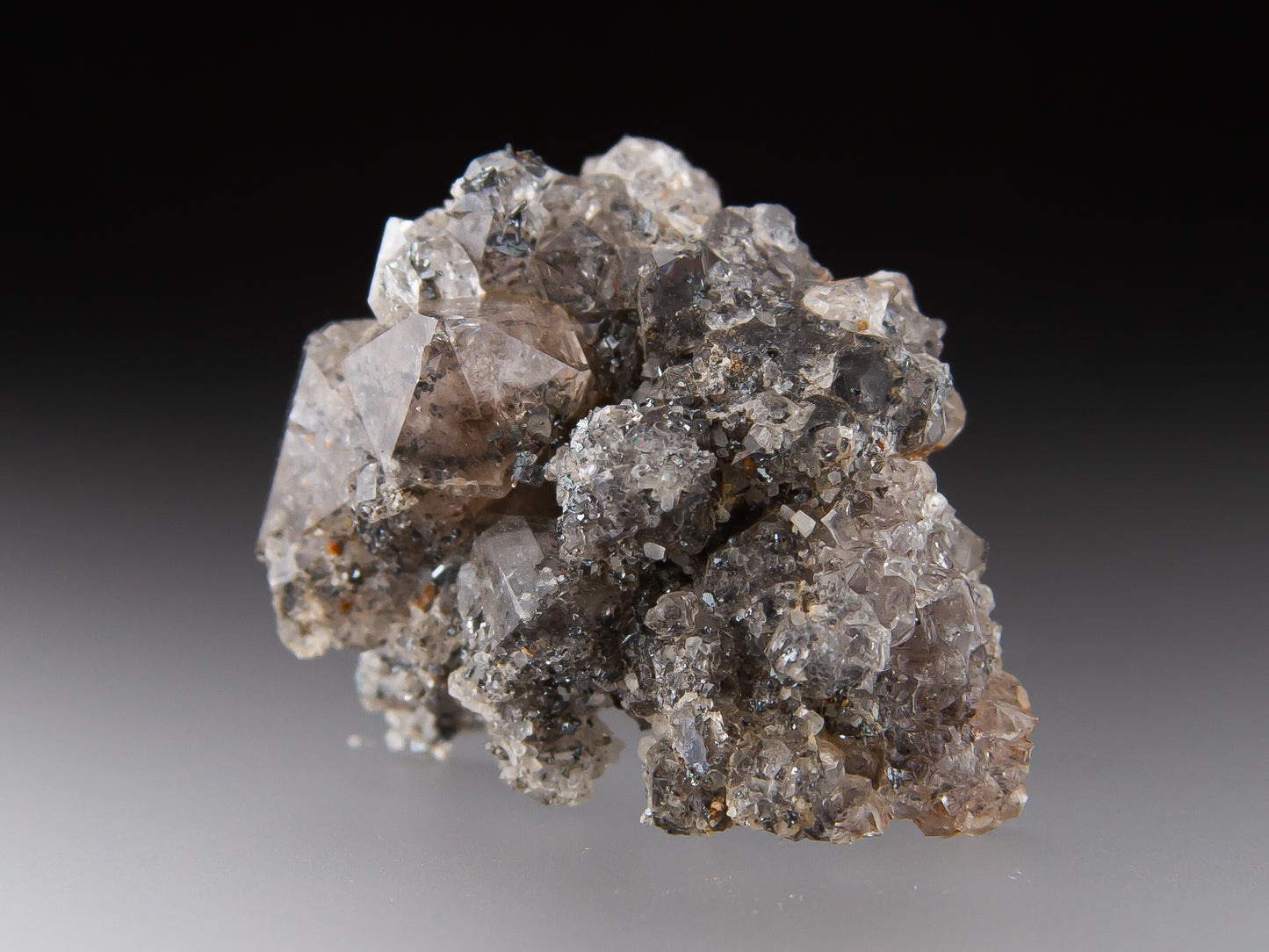 Quartz and Hematite Var. Specularite