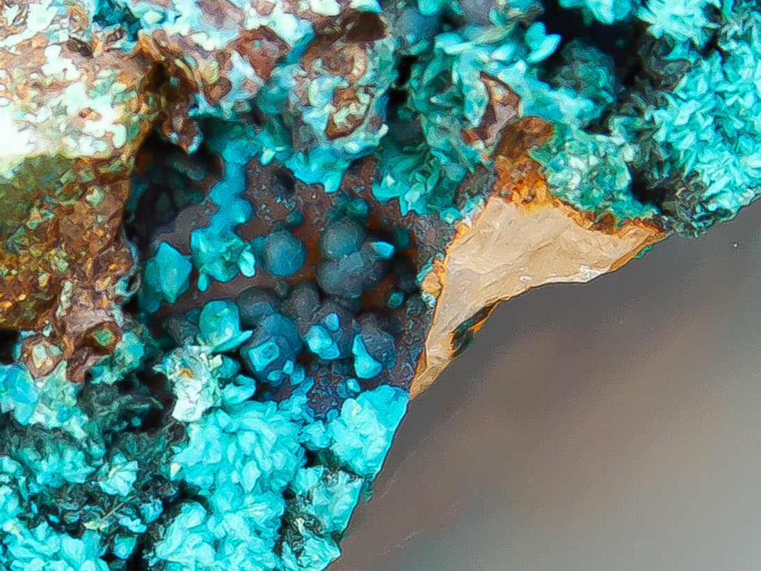 Chrysocolla & Quartz