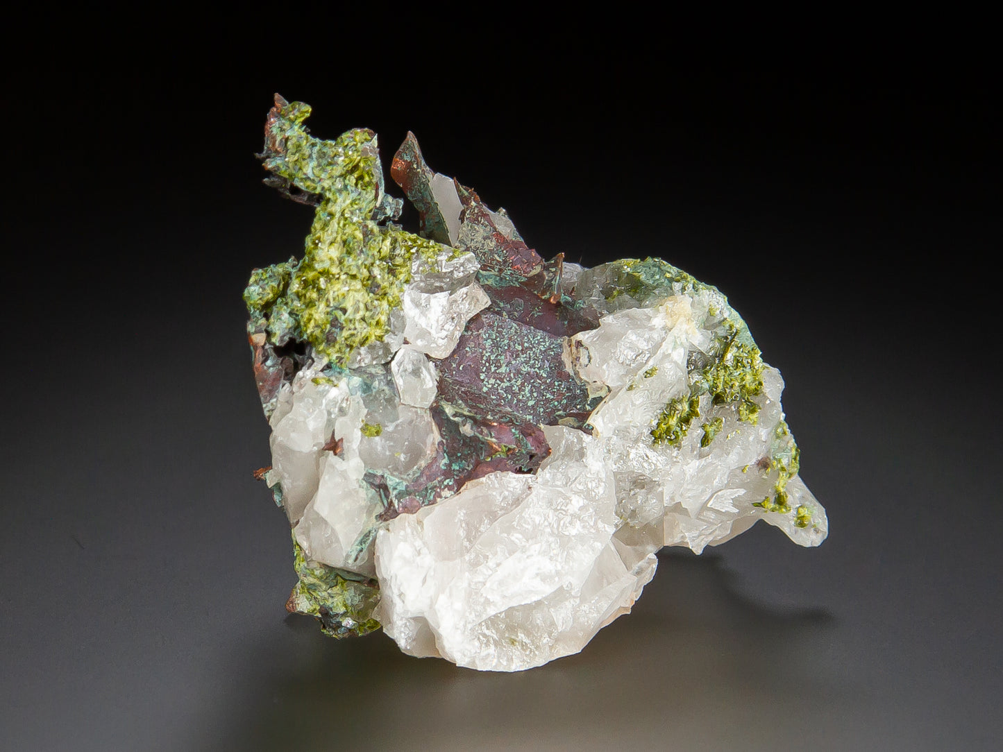 Native Copper and Quartz
