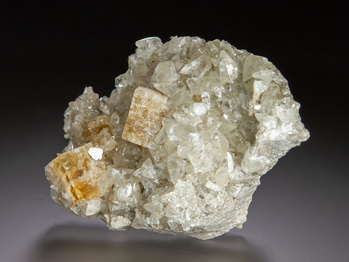 Fluorite and Calcite