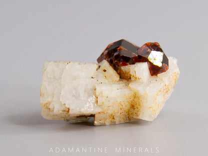 Garnet with Albite