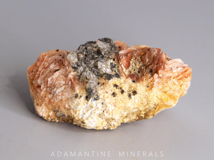 Barite with Cerussite and Galena