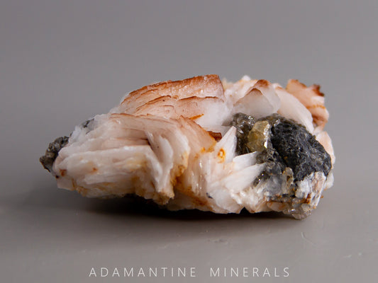 Barite on Galena