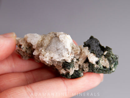 Actinolite, Analcime, and Quartz