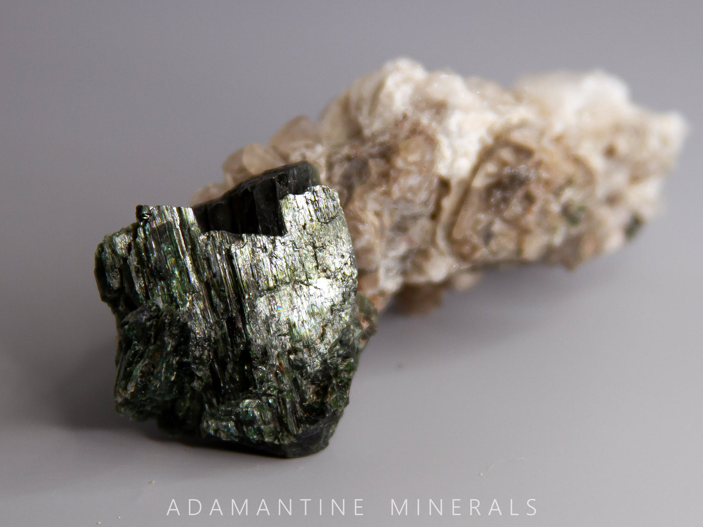 Actinolite, Analcime, and Quartz