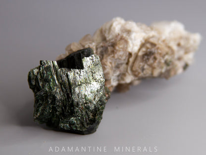 Actinolite, Analcime, and Quartz