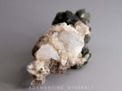 Actinolite, Analcime, and Quartz
