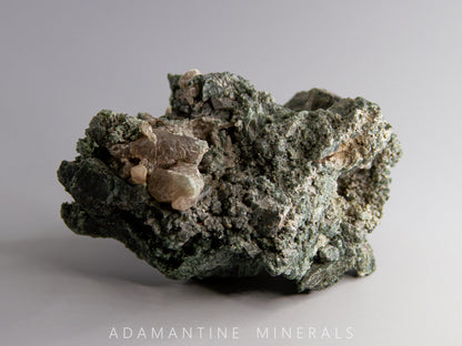 Actinolite with Quartz