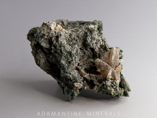 Actinolite with Quartz
