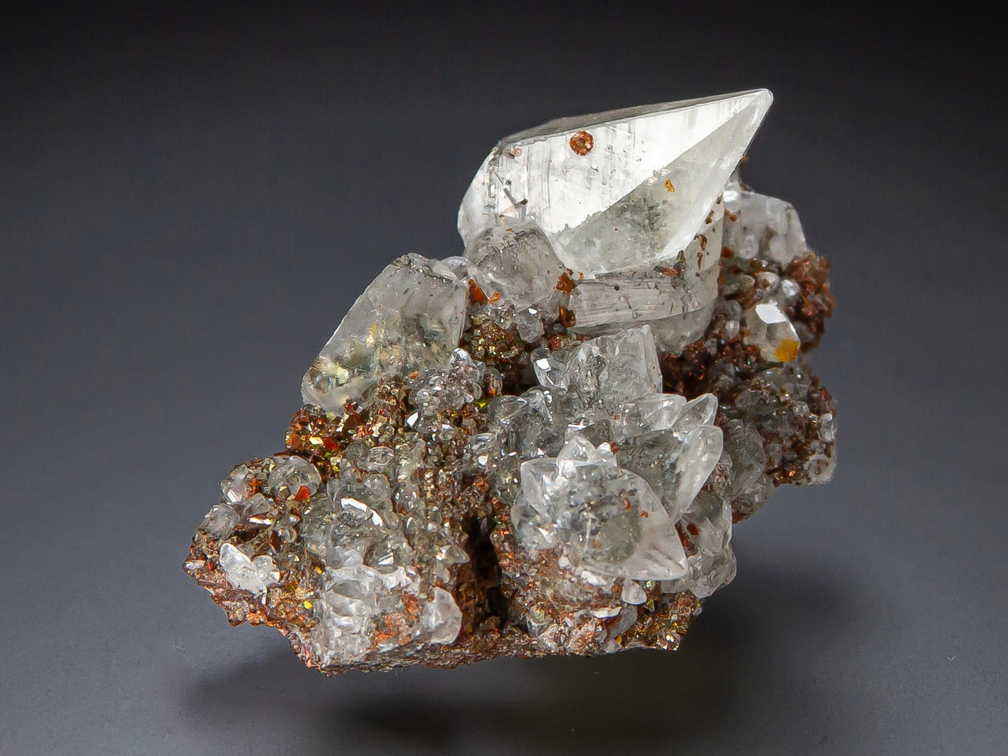 Calcite and Marcasite