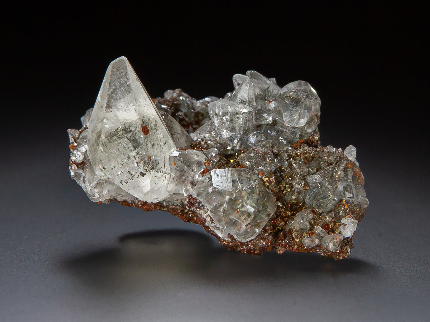 Calcite and Marcasite
