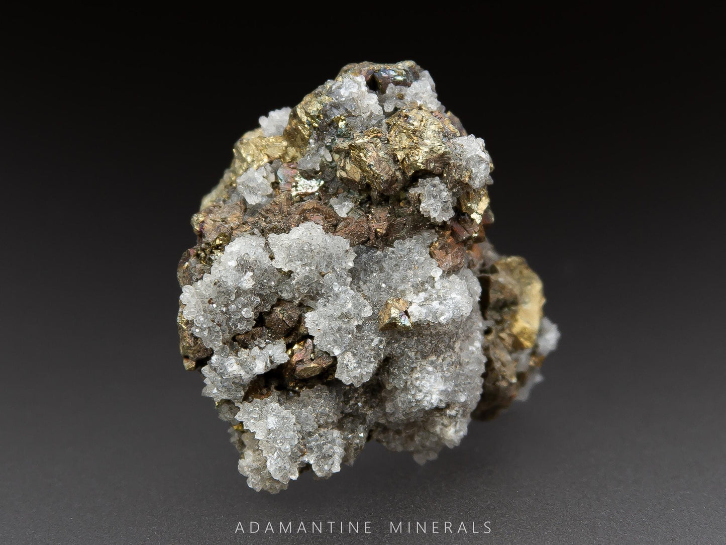 Chalcopyrite with Quartz