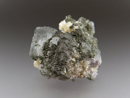 Fluorite, Muscovite, Quartz, and Chlorite