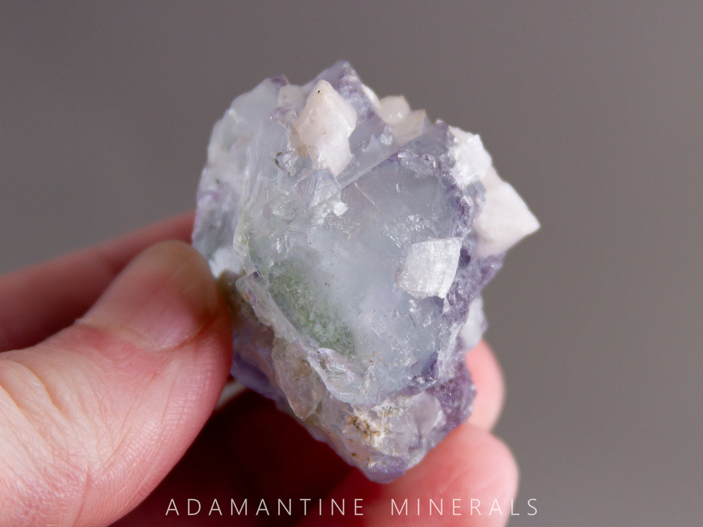Fluorite and Calcite