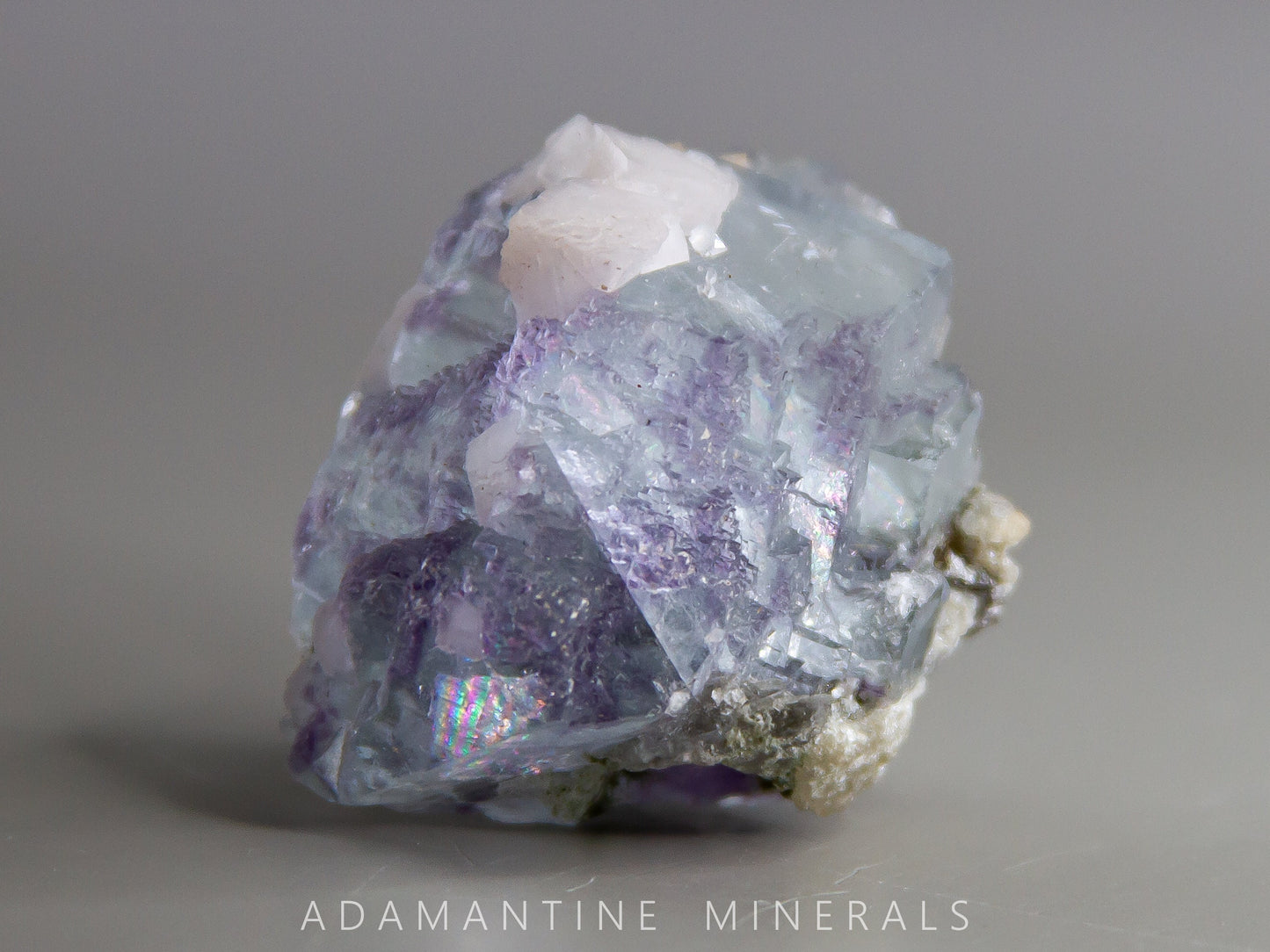 Fluorite and Calcite
