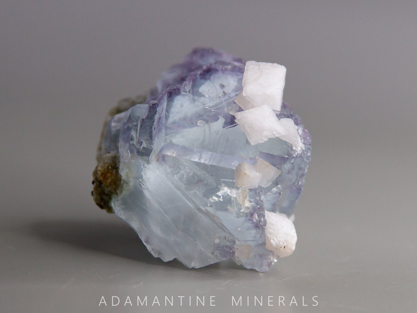 Fluorite and Calcite