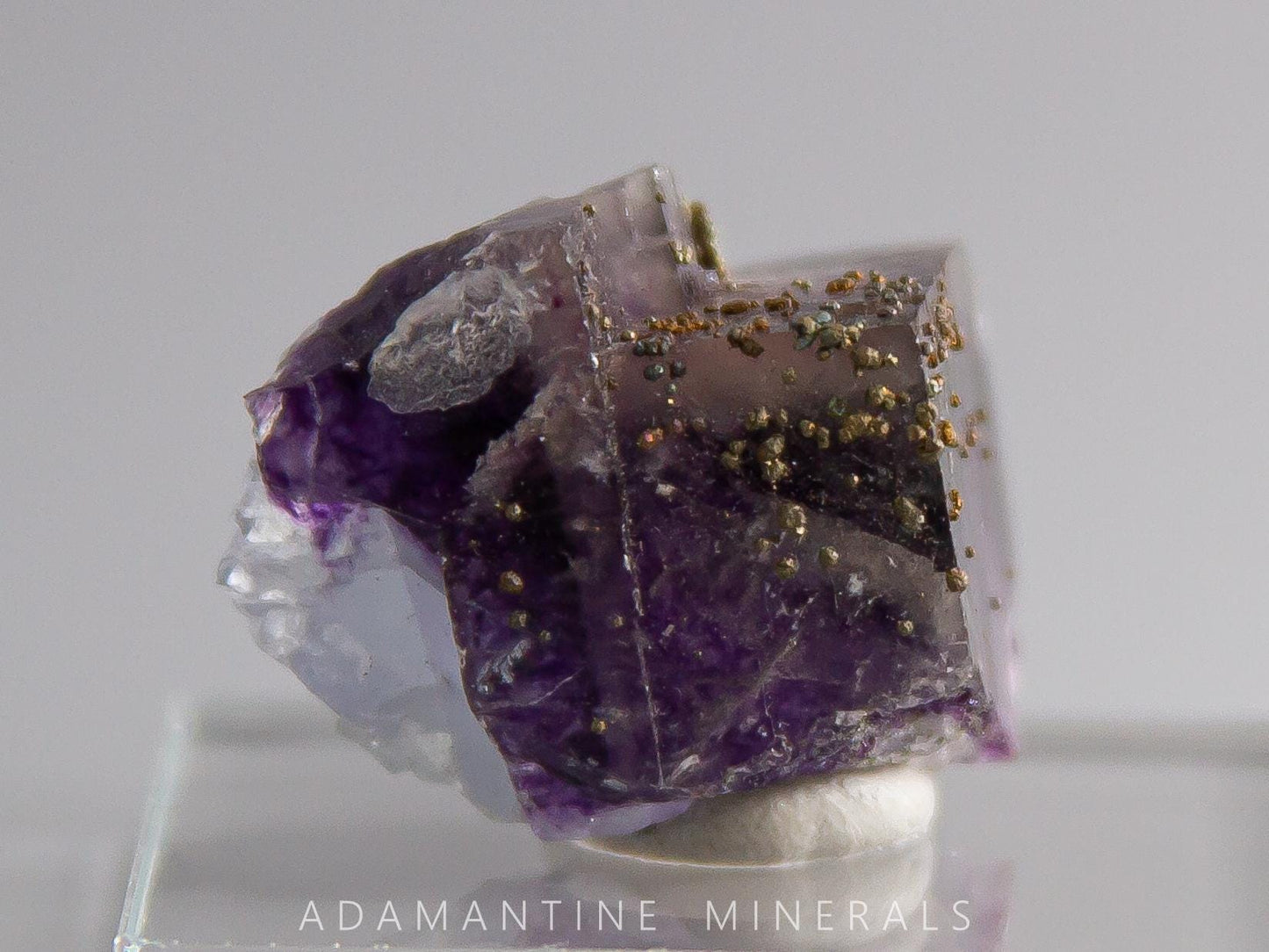 Fluorite and Chalcopyrite