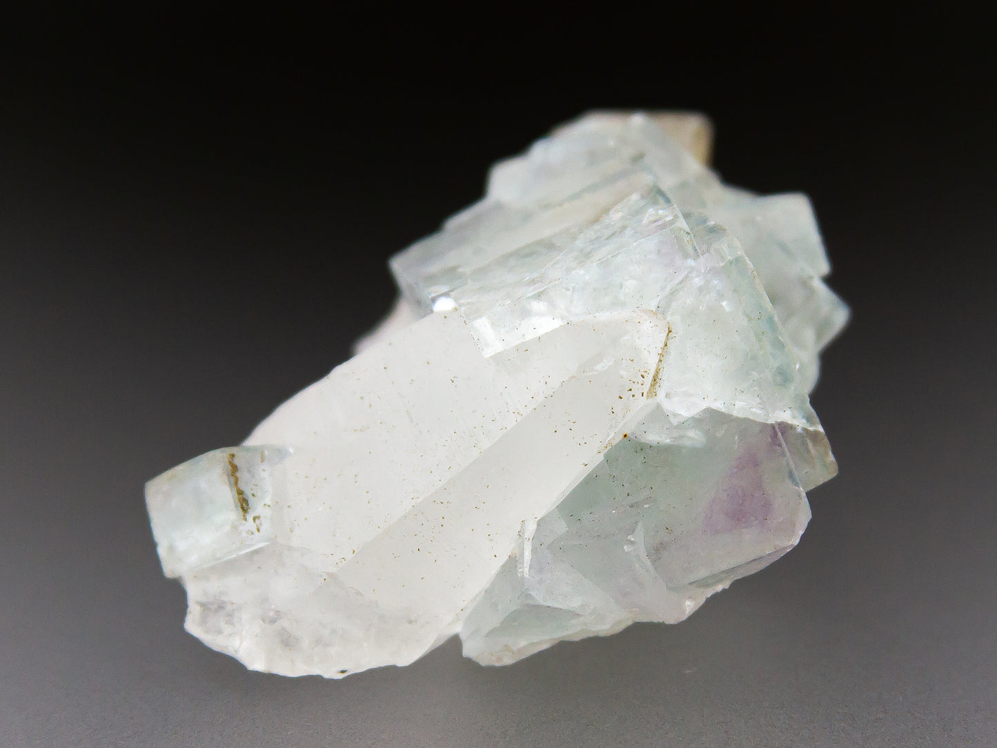 Fluorite and  Quartz