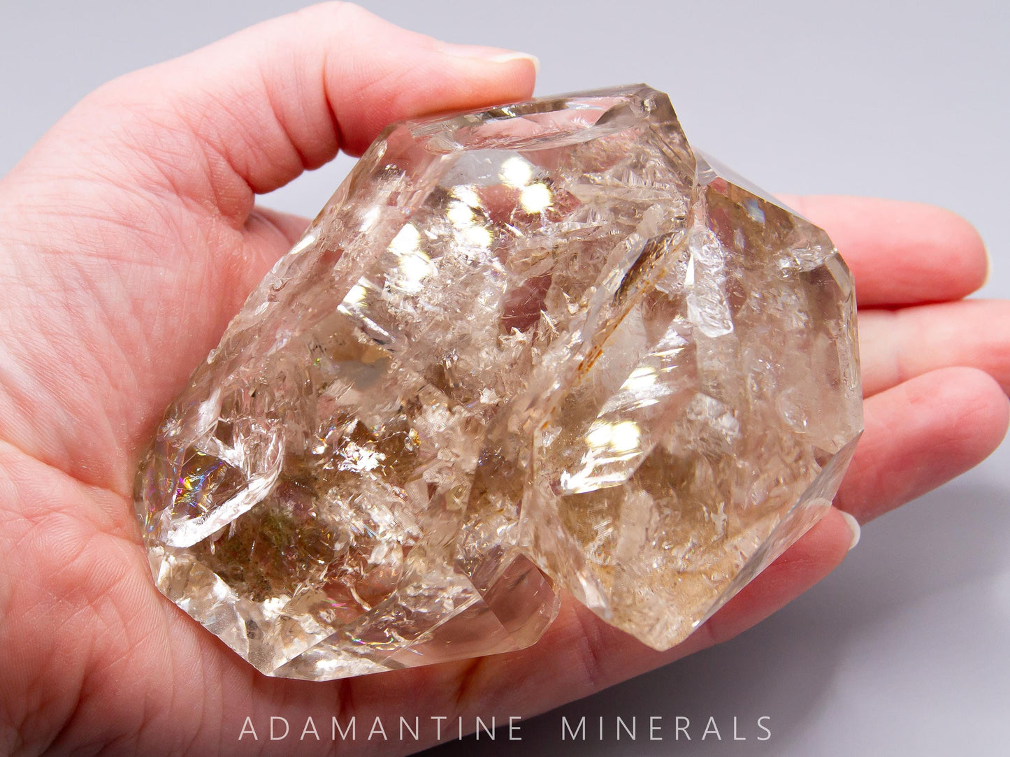 Quartz Var. Herkimer Diamond