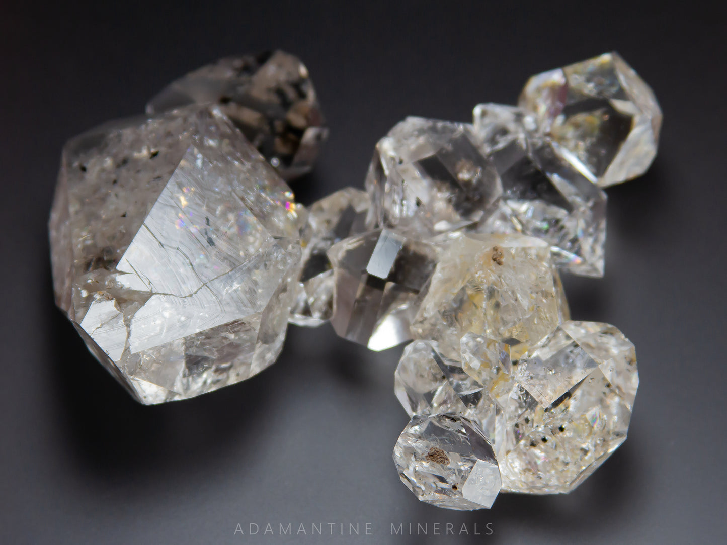 Quartz Var. Herkimer Diamond