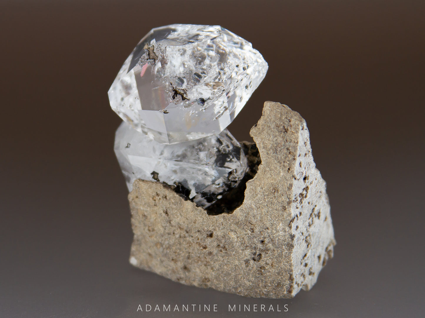 Quartz Var. Herkimer Diamond