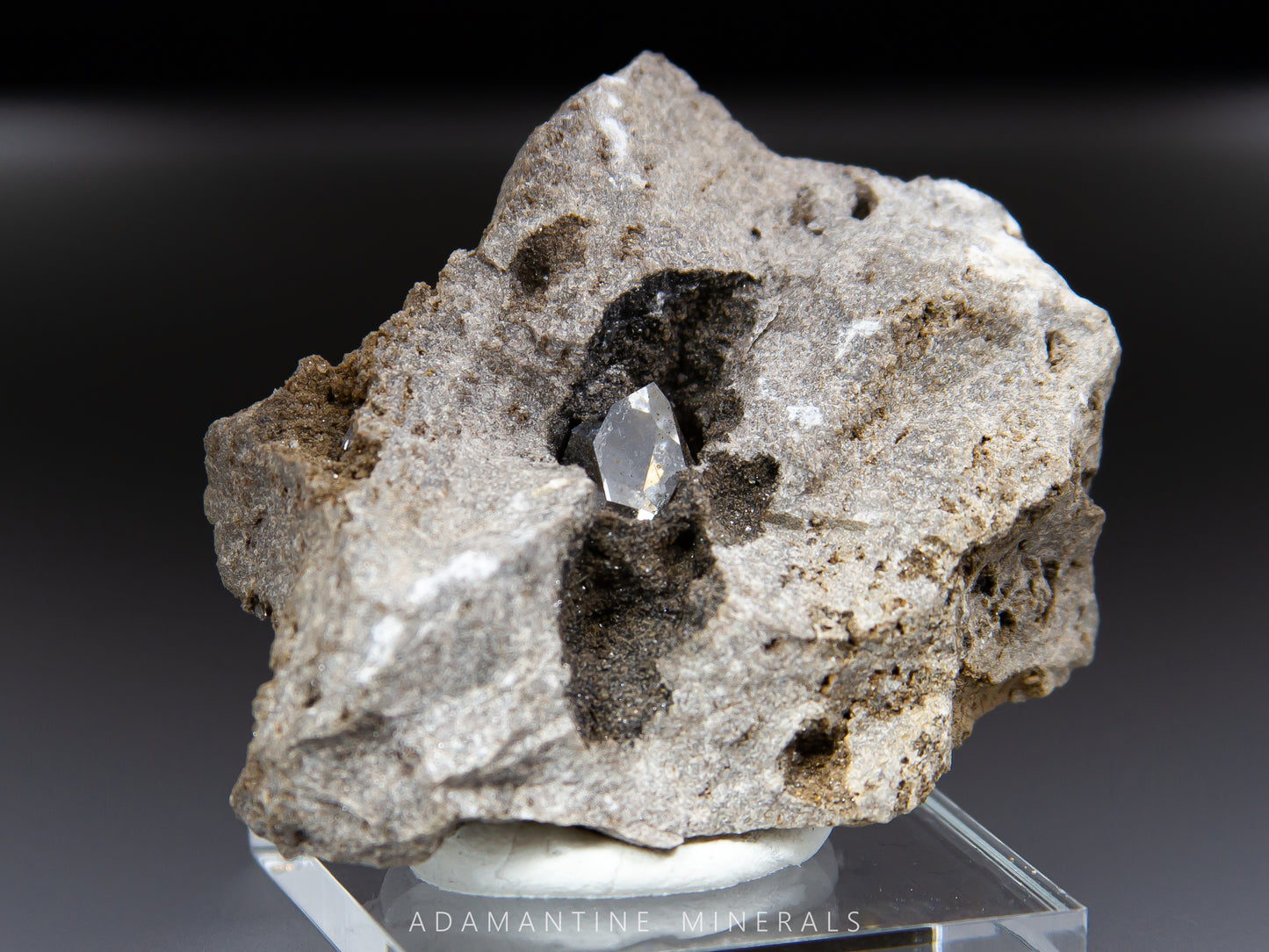 Quartz Var. Herkimer Diamond
