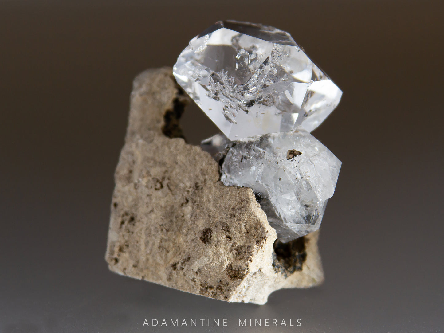 Quartz Var. Herkimer Diamond