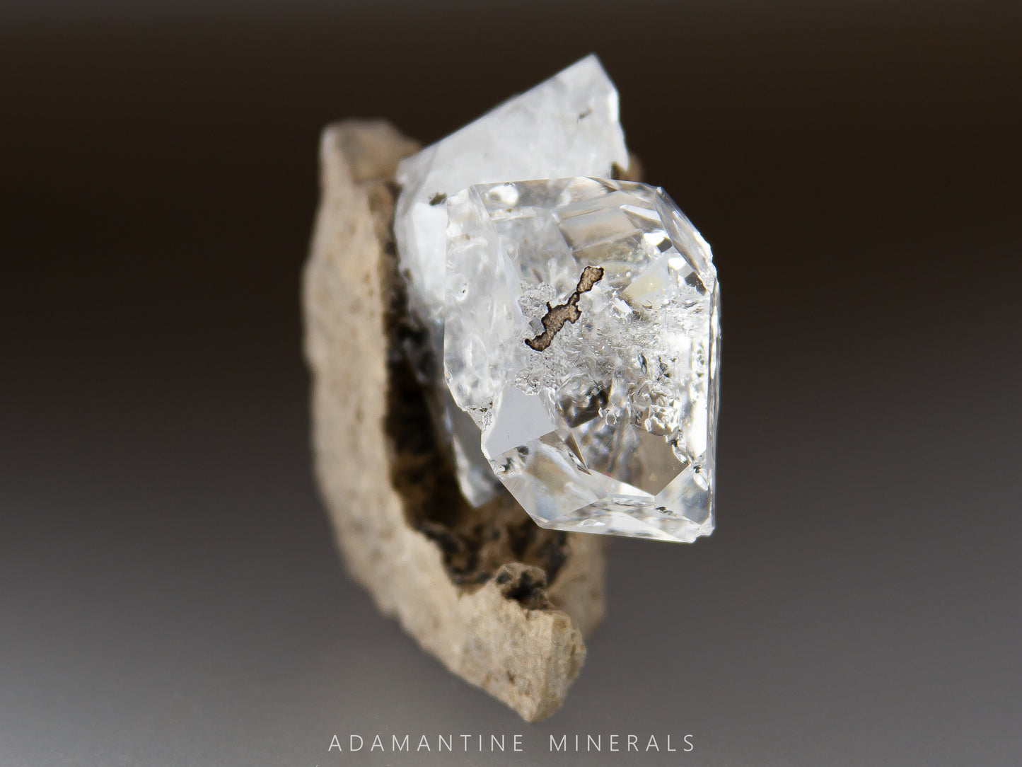 Quartz Var. Herkimer Diamond
