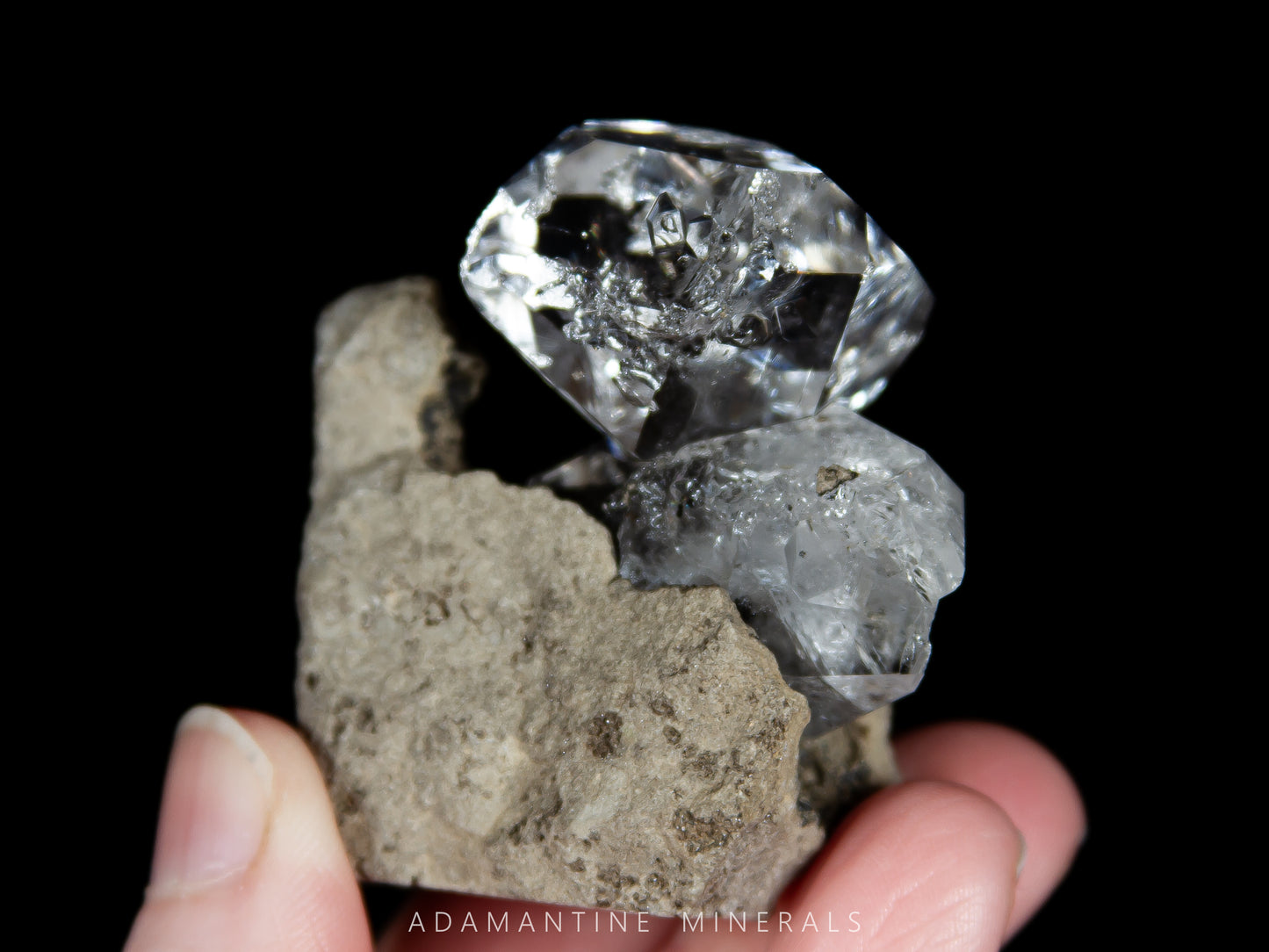 Quartz Var. Herkimer Diamond