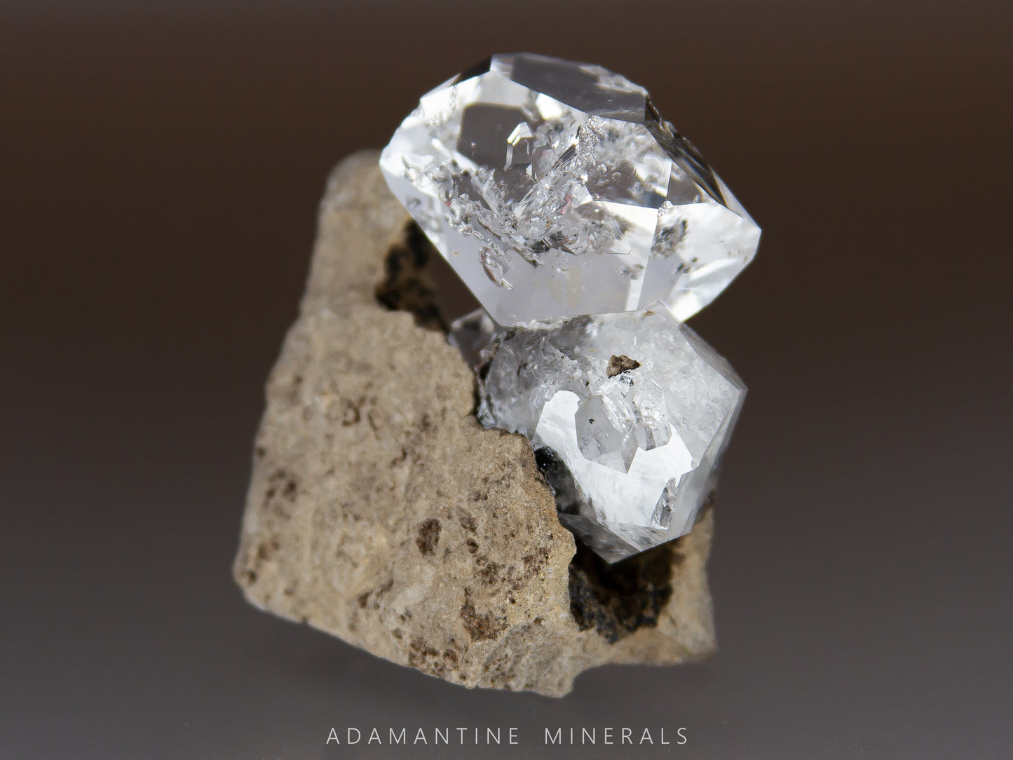 Quartz Var. Herkimer Diamond