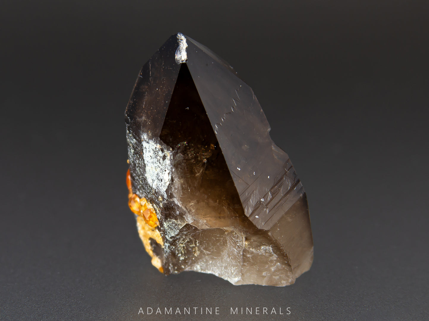 Smoky Quartz & Spessartine Garnet