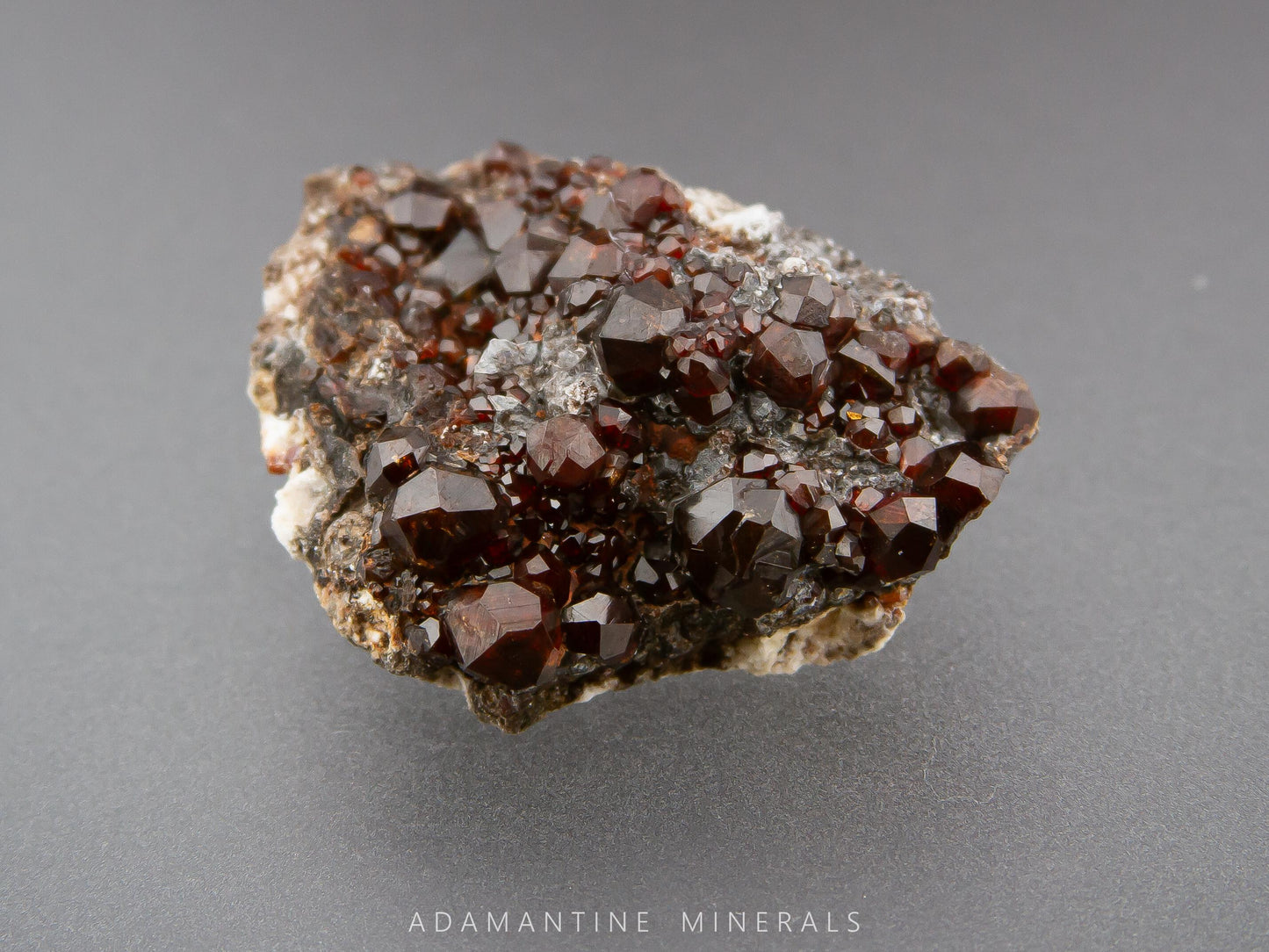 Spessartine Garnet with Hyalite Opal