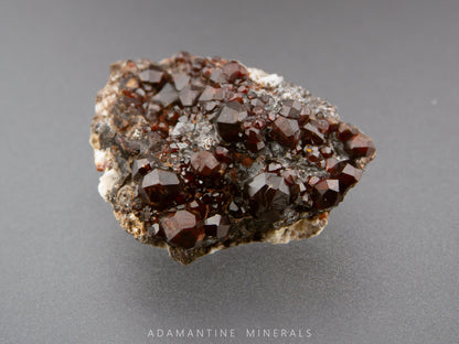 Spessartine Garnet with Hyalite Opal