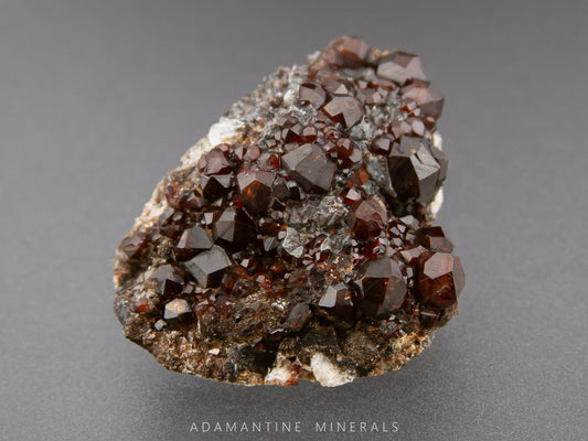 Spessartine Garnet with Hyalite Opal