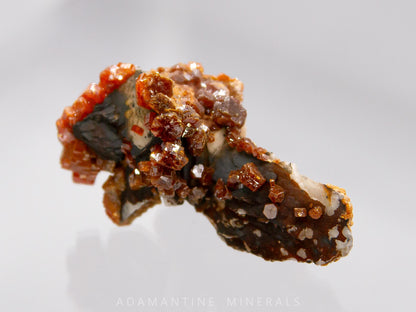 Vanadinite on Barite