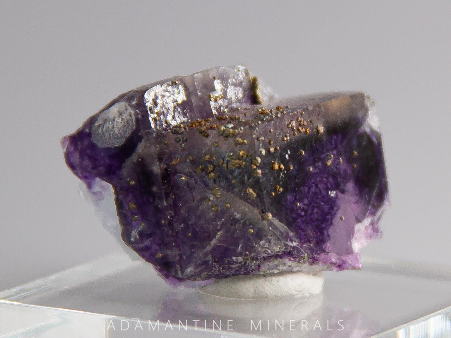 Fluorite and Chalcopyrite
