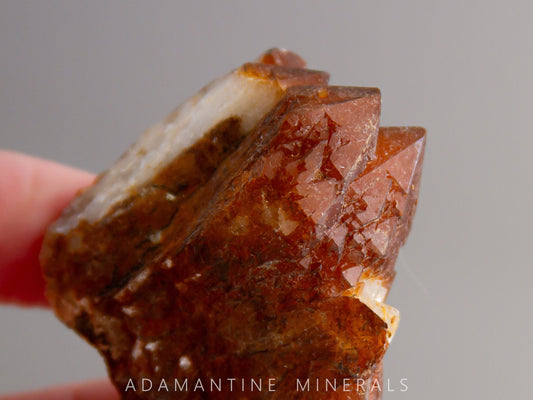 Quartz with Hematite
