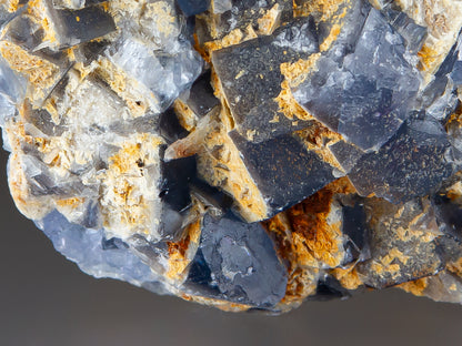 Fluorite, Quartz, and Barite