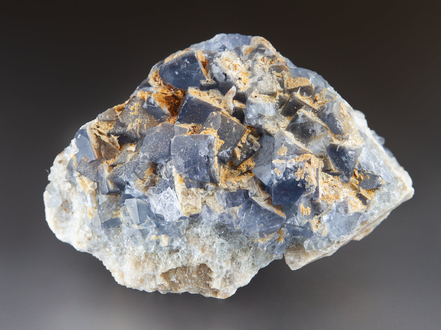 Fluorite, Quartz, and Barite