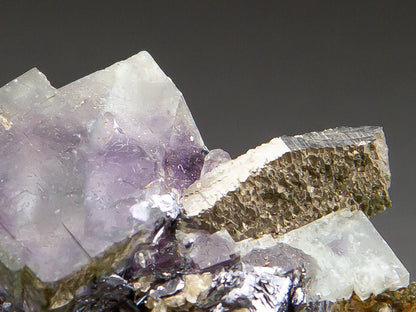 Fluorite and Arsenopyrite