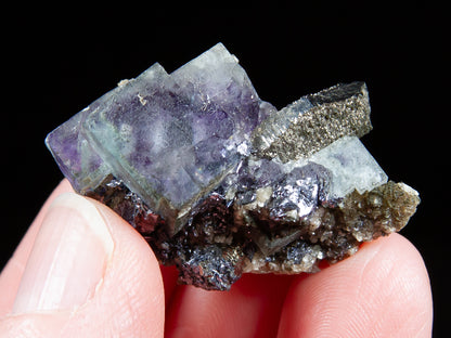 Fluorite and Arsenopyrite